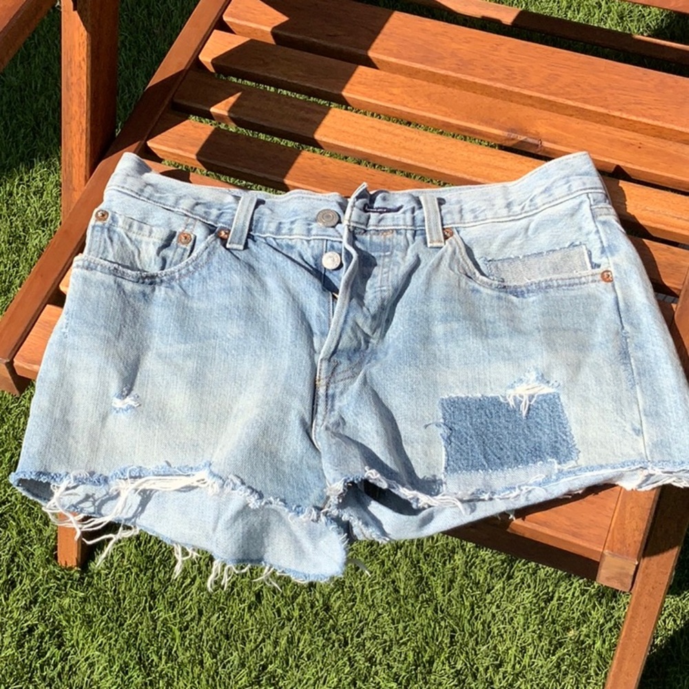 Denim cut offs